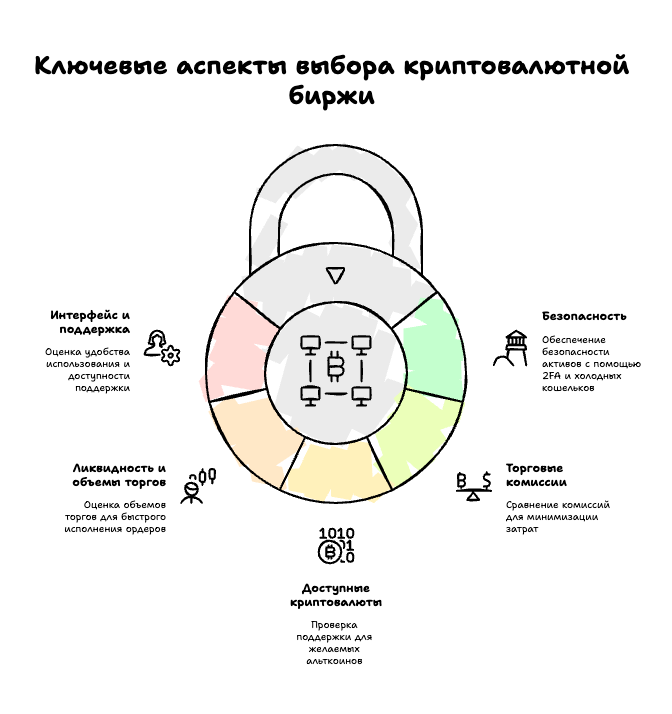 Ключевые аспекты выбора криптобиржи
