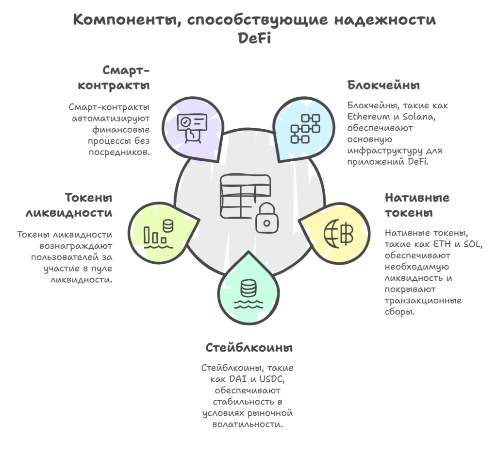Как работает протокол децентрализованных финансов