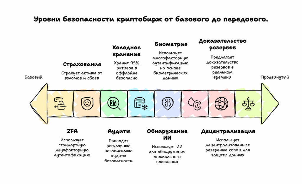 Уровни безопасности бирж